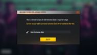Enter the Activation Code